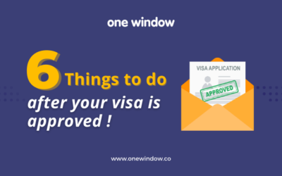 6 THINGS TO DO AFTER YOUR VISA IS APPROVED